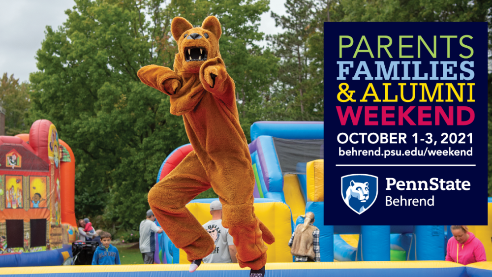 Penn State Behrend to host Parents, Families and Alumni Weekend Oct. 1